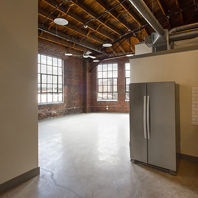 Downtown Knoxville loft apartment at The Historic Keener Building