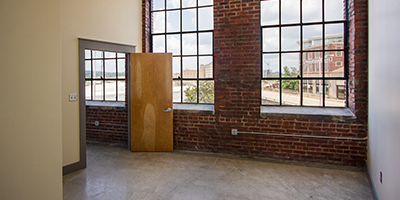 Downtown Knoxville loft apartment at The Historic Keener Building