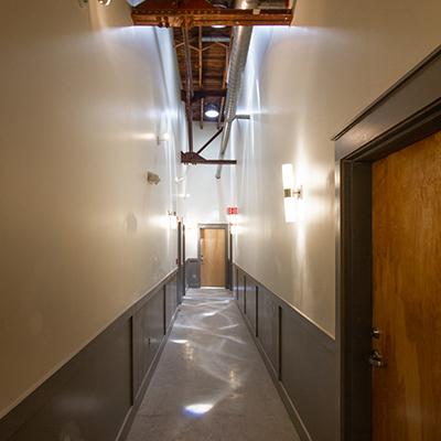 Downtown Knoxville loft apartment at The Historic Keener Building