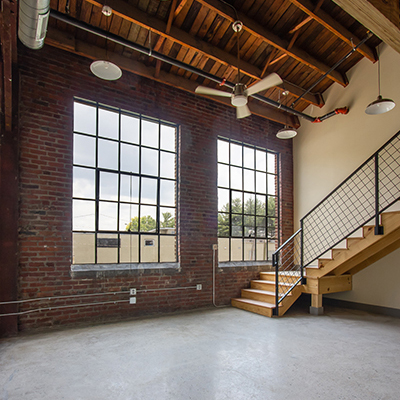 Downtown Knoxville loft apartment at The Historic Keener Building